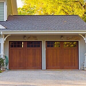 Traditional American Home with Garage - Garage Door Repair in San Bernardino, CA