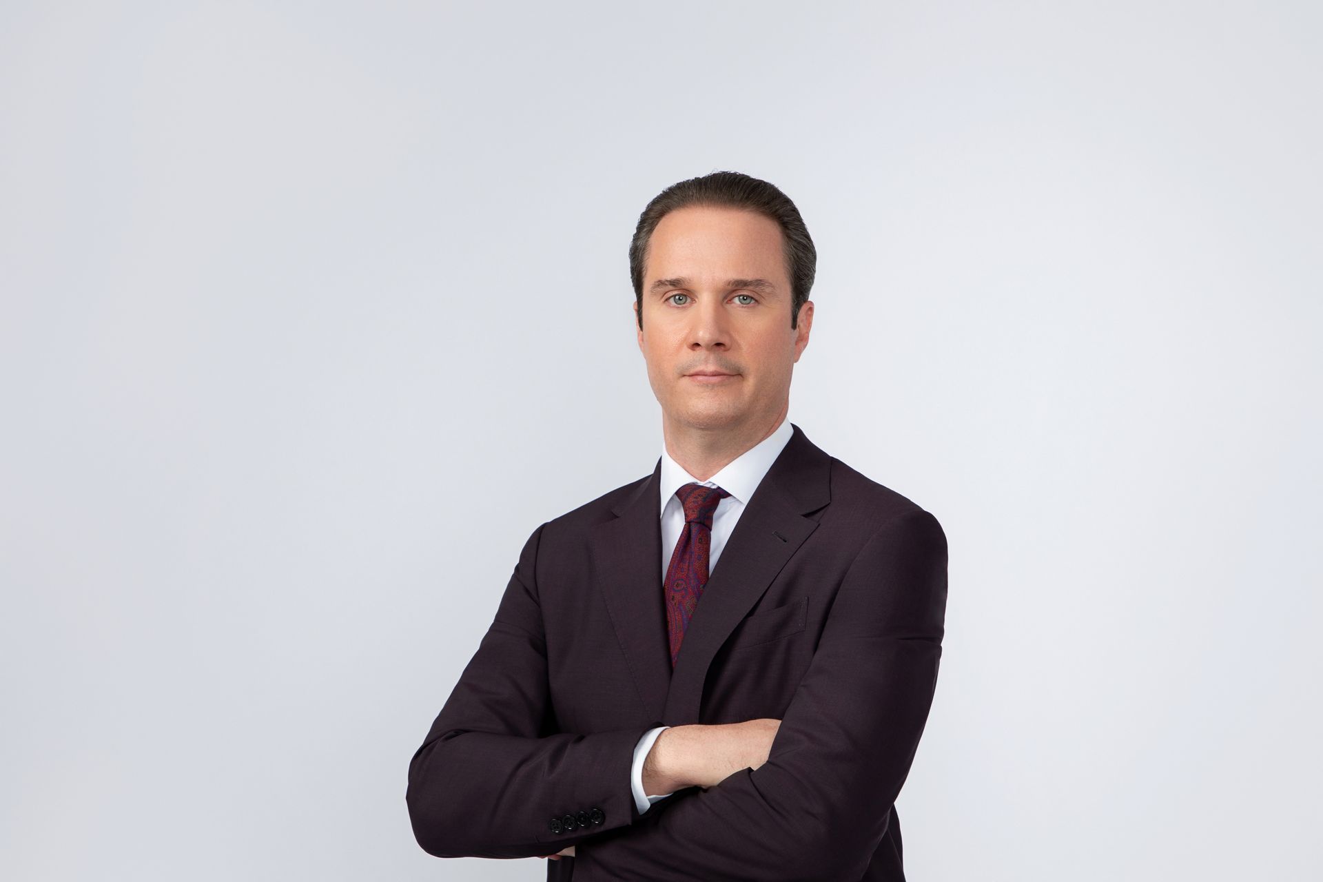 Attorney Sluder in a suit