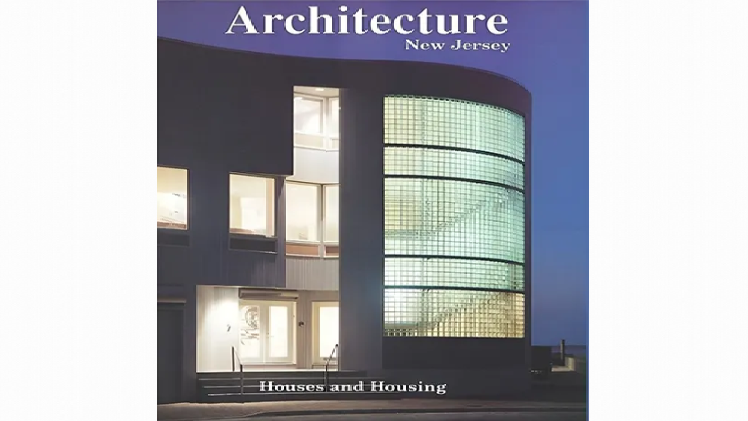 The cover of a book about architecture in new jersey