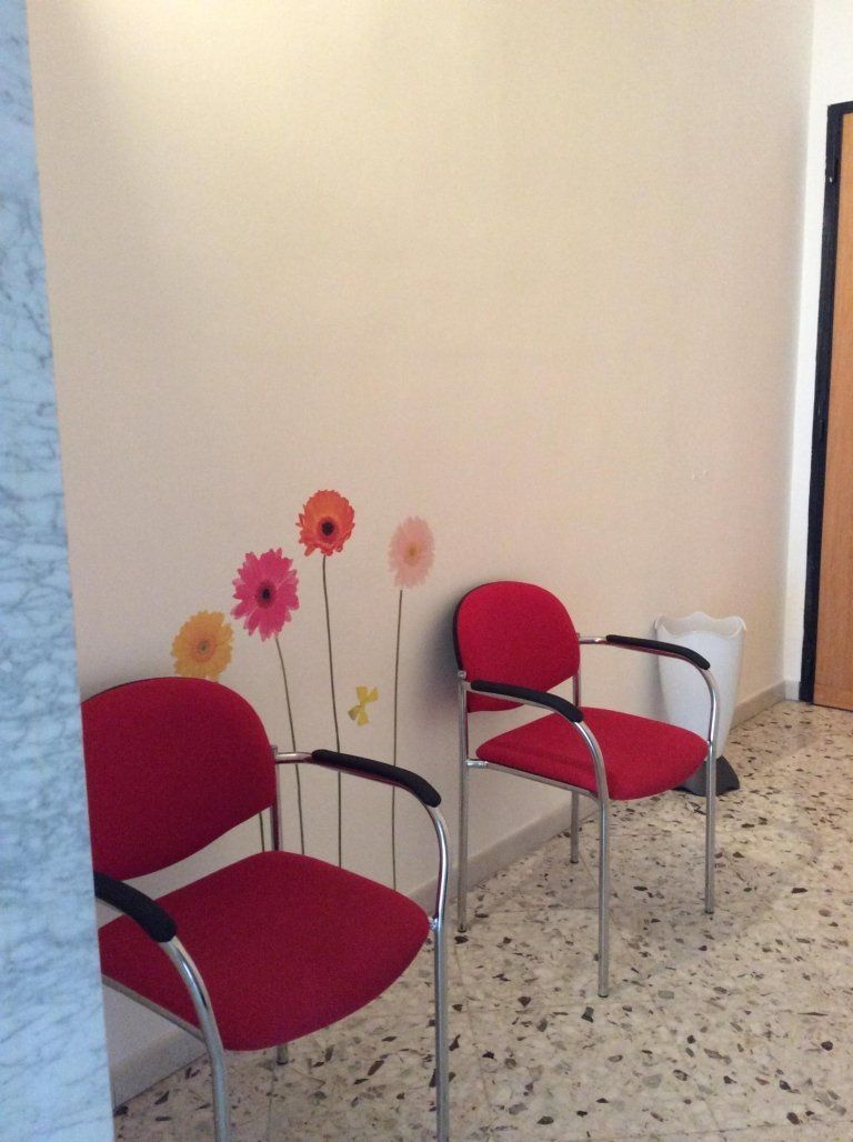 interno dello studio di psicoterapia