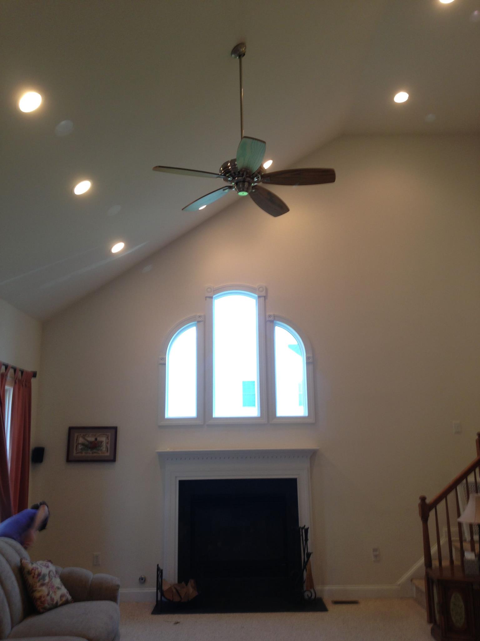Ceiling Fan and Recessed Lights — East Brunswick, NJ — Diamond Electric Services