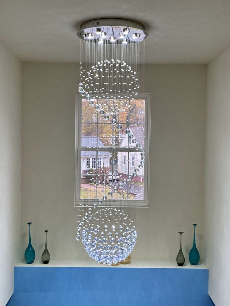 Long Chandelier — East Brunswick, NJ — Diamond Electric Services