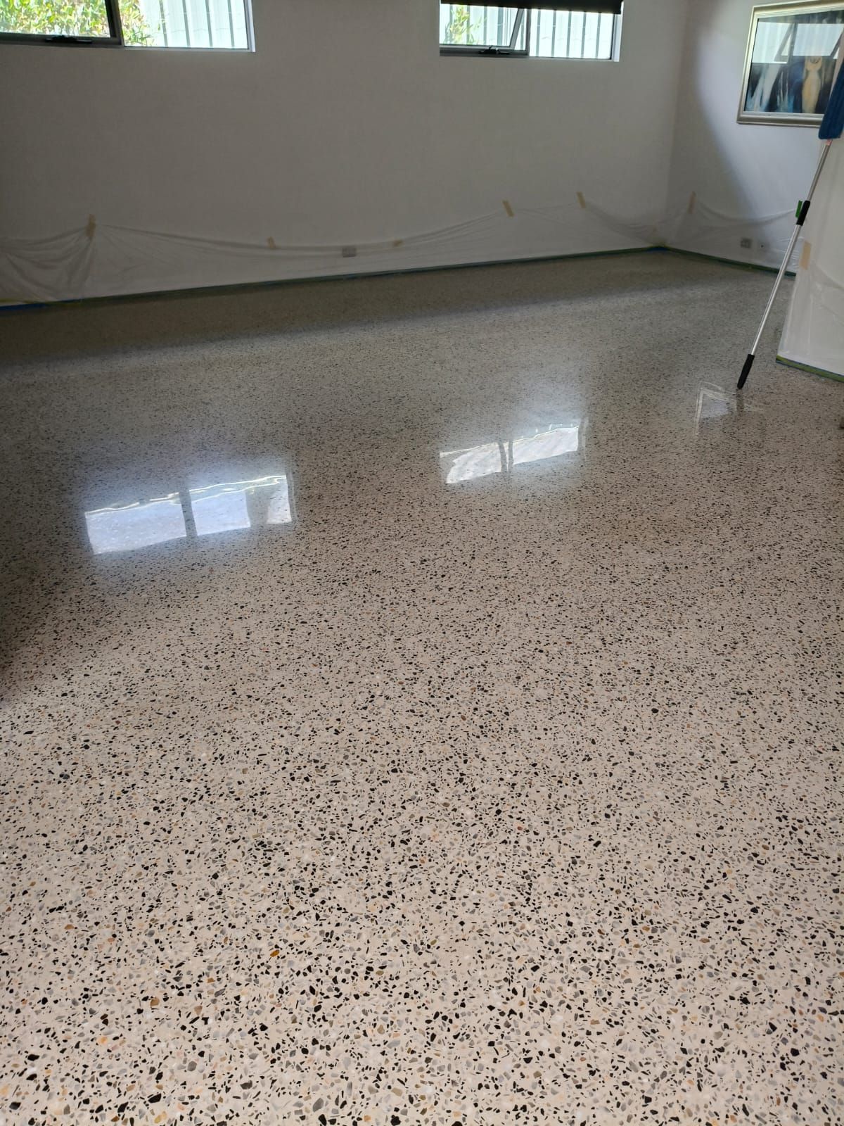 Fully Ecposed polished concrete floor 
Margaret River