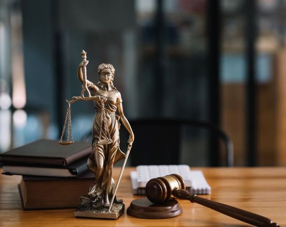 Statue of Lady Justice on Desk — Dedham, MA — Law Offices of Stephen T David C P