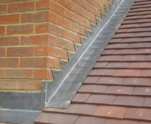 lead step and cover flashing tiled roof