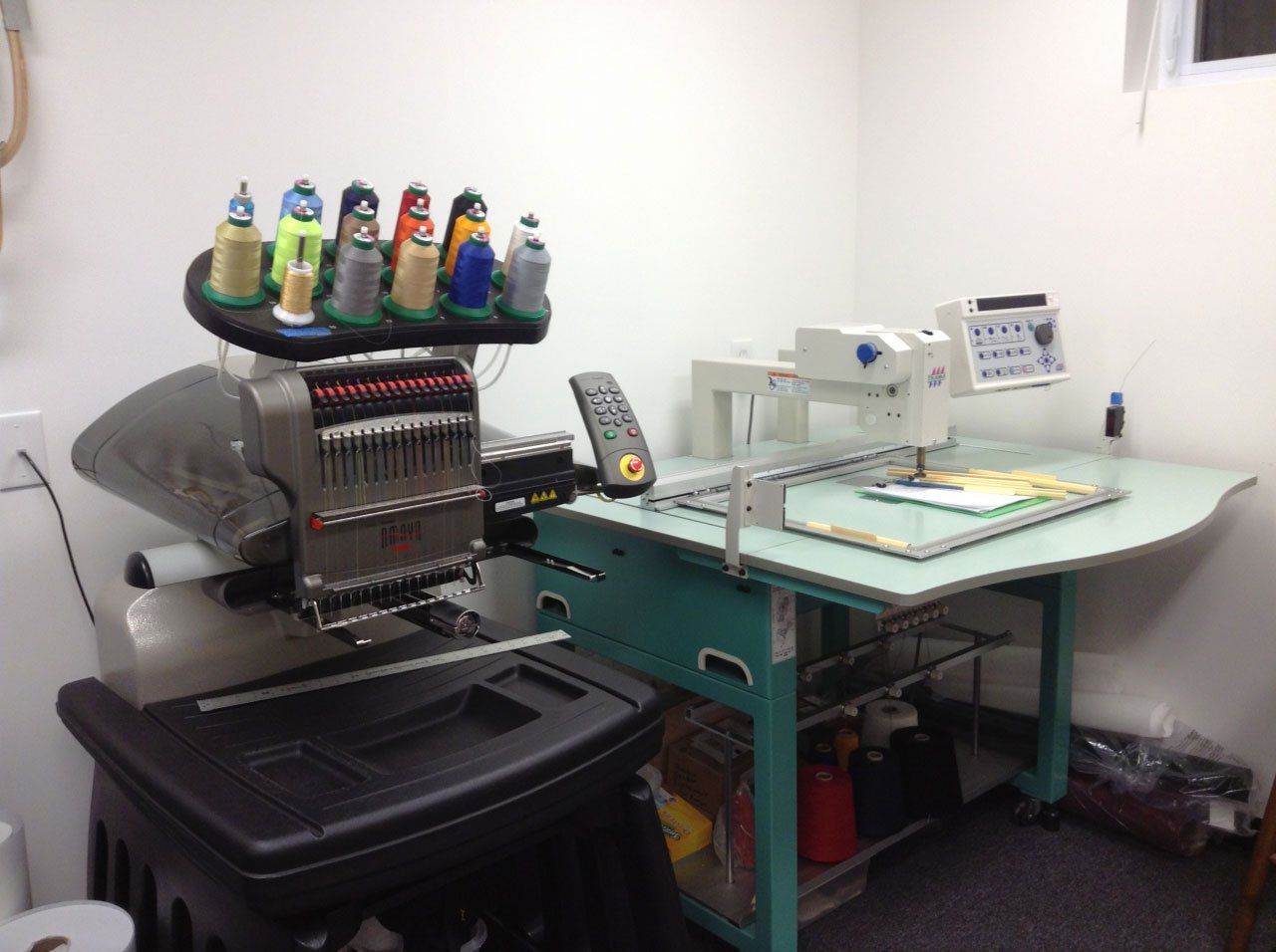 Assorted Embroidery Machines