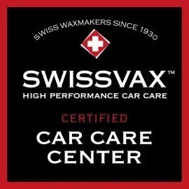 A swissvax certified car care center logo