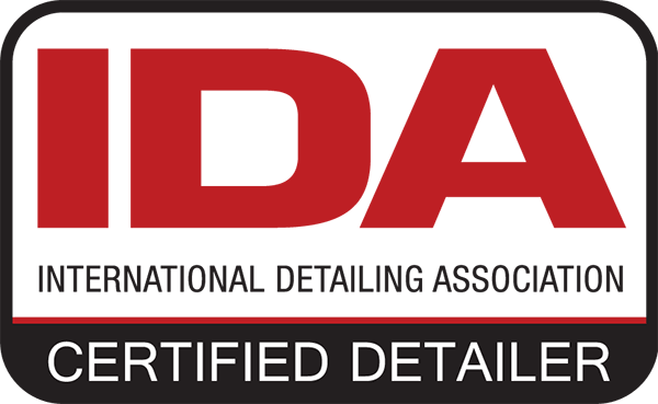 The logo for the international detailing association certified detailer