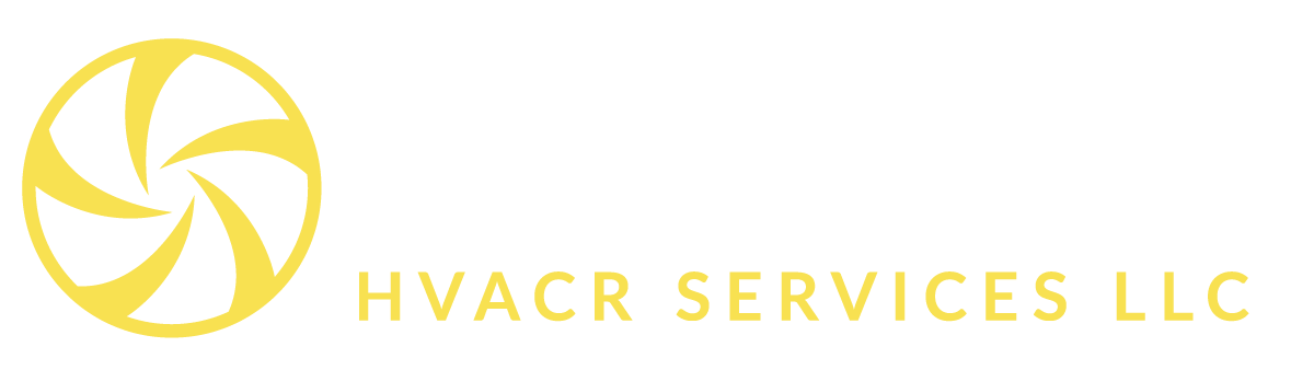 A logo for a company called hvacr services llc.