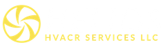 A logo for a company called hvacr services llc.