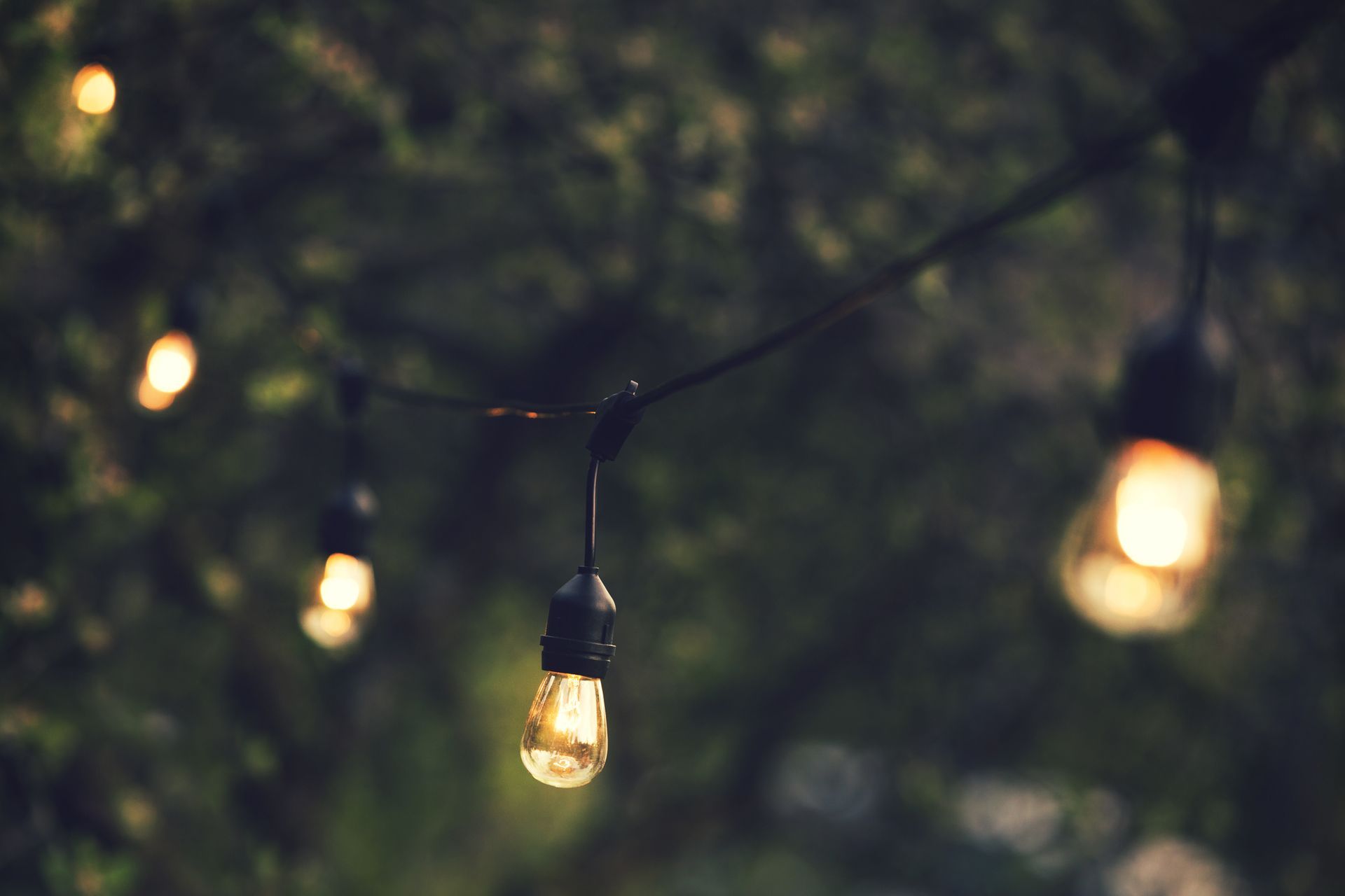 Backyard lighting for clients in Florida City
