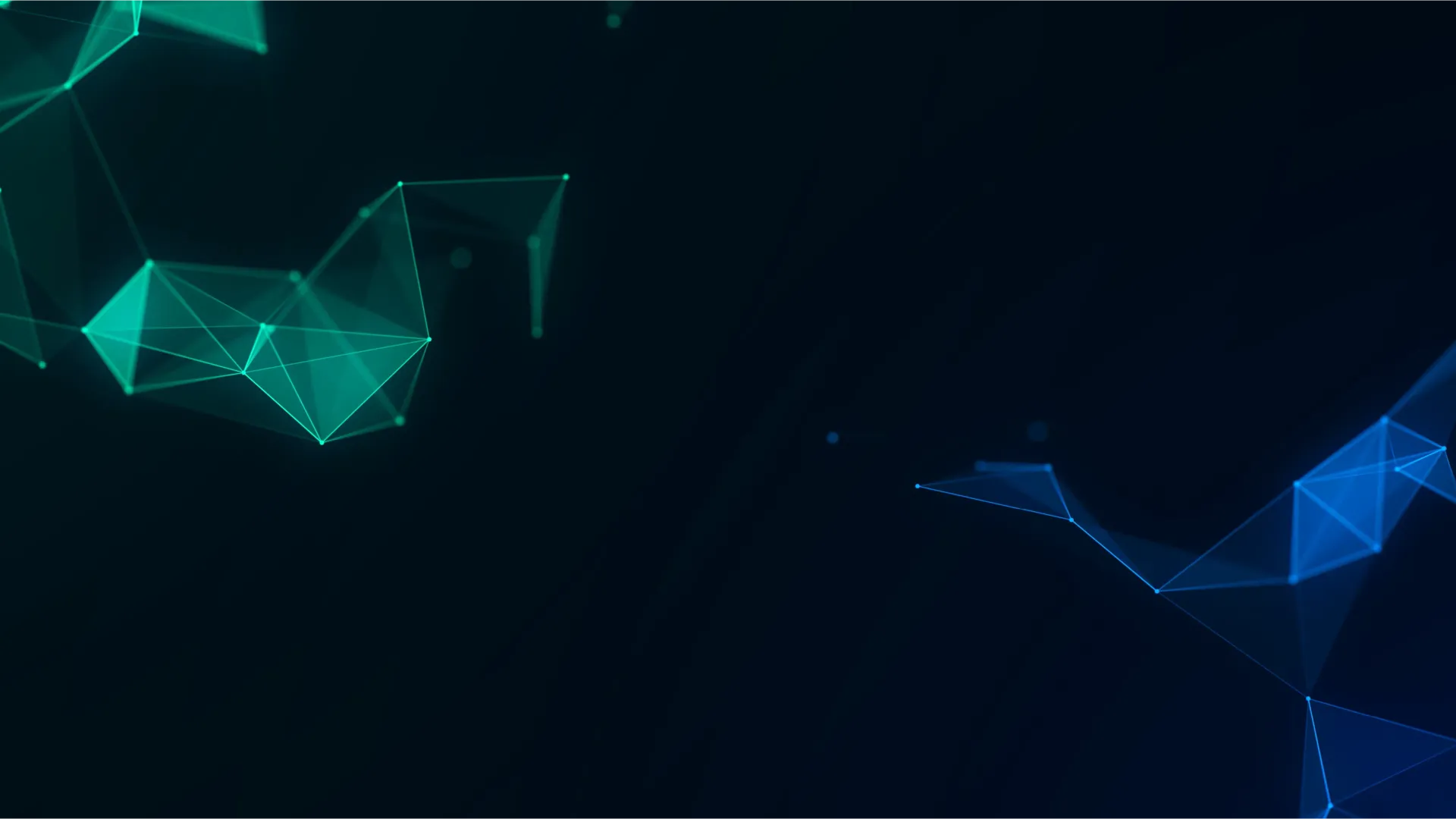 A dark blue background with a lot of dots and lines