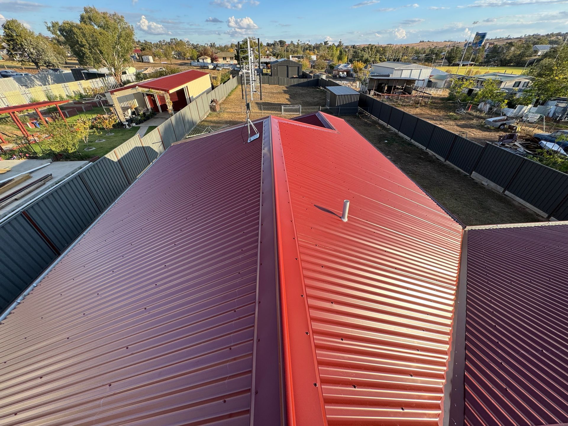 Residential Metal Roof Installation