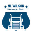 NL Wilson Moving white and blue logo