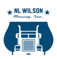 NL Wilson Moving white and blue logo