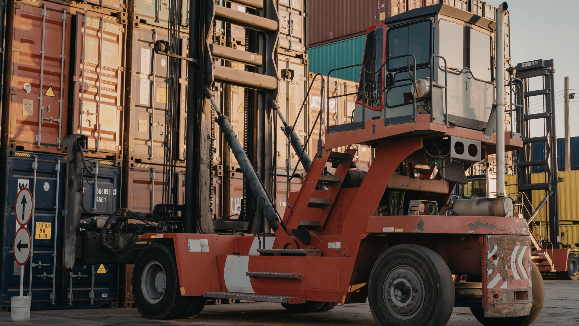 shipping heavy machinery