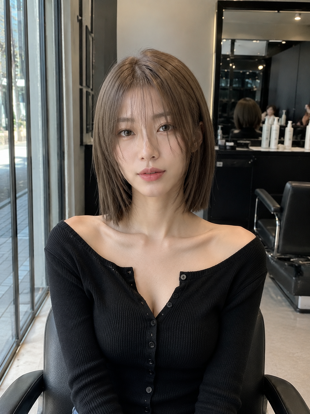 Tassel cut with bangs Bymond Busan