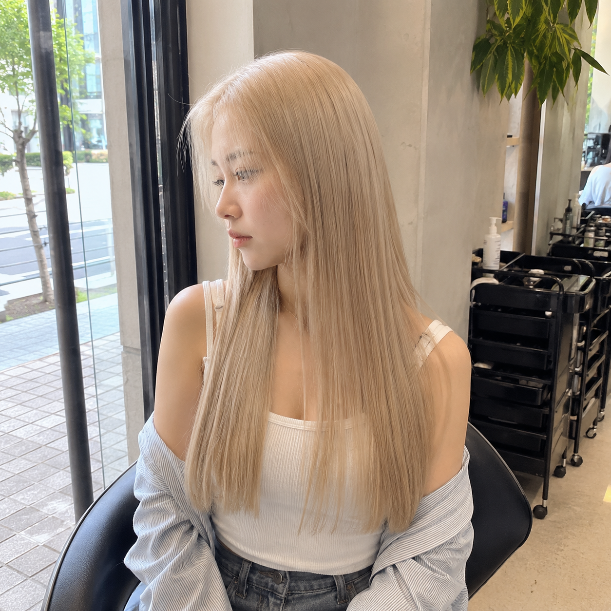 Double bleach platinum Yuki Tokyo Bymond Gwangalli
