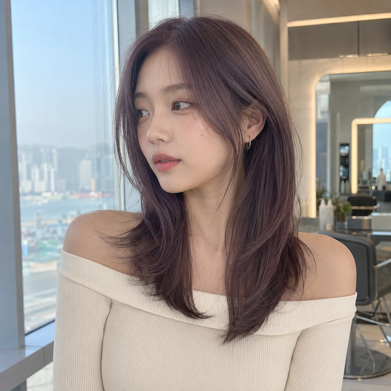 Long layers Emma London Bymond Busan