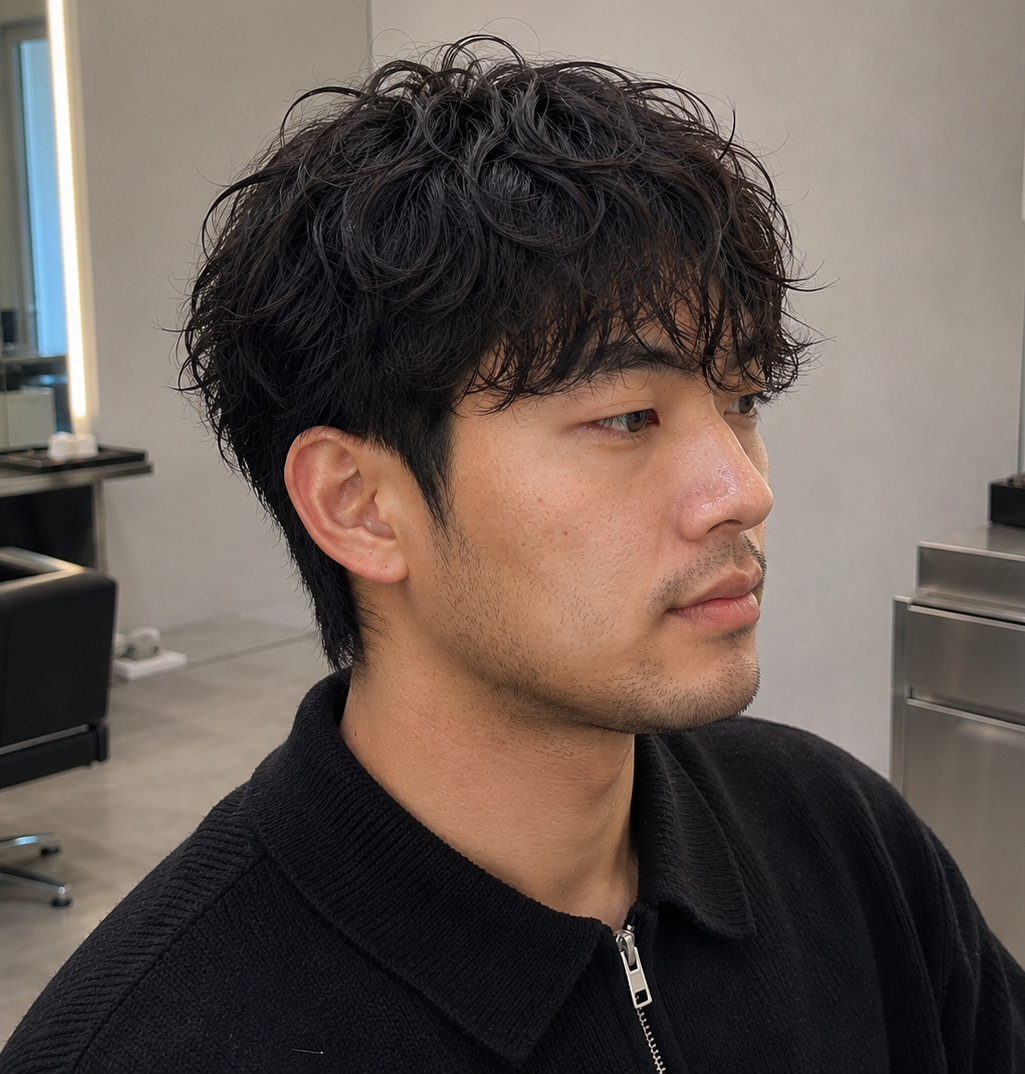 Two-block haircut Oliver Sydney at Bymond Gwangalli