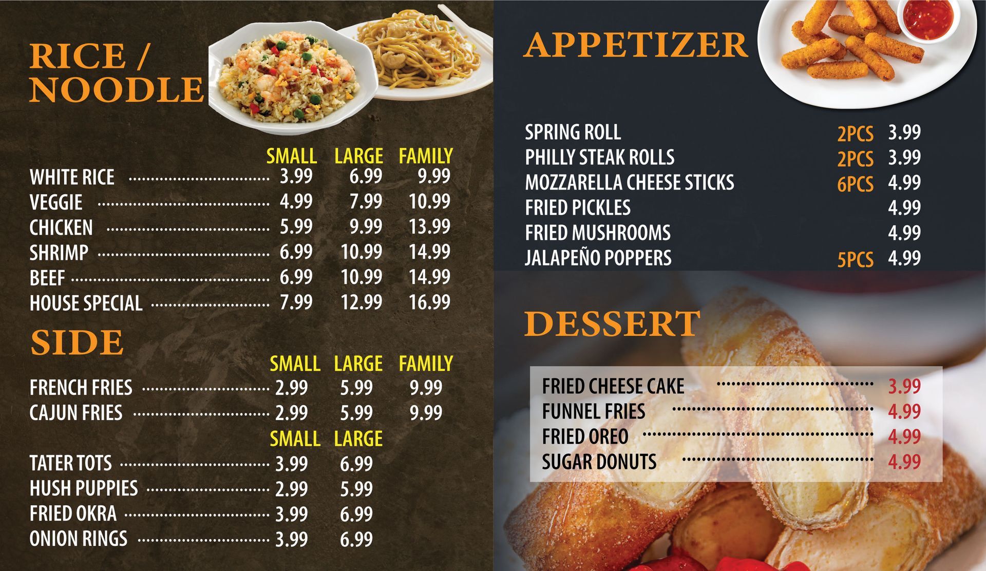 MENU Wing Fi Duluth ga