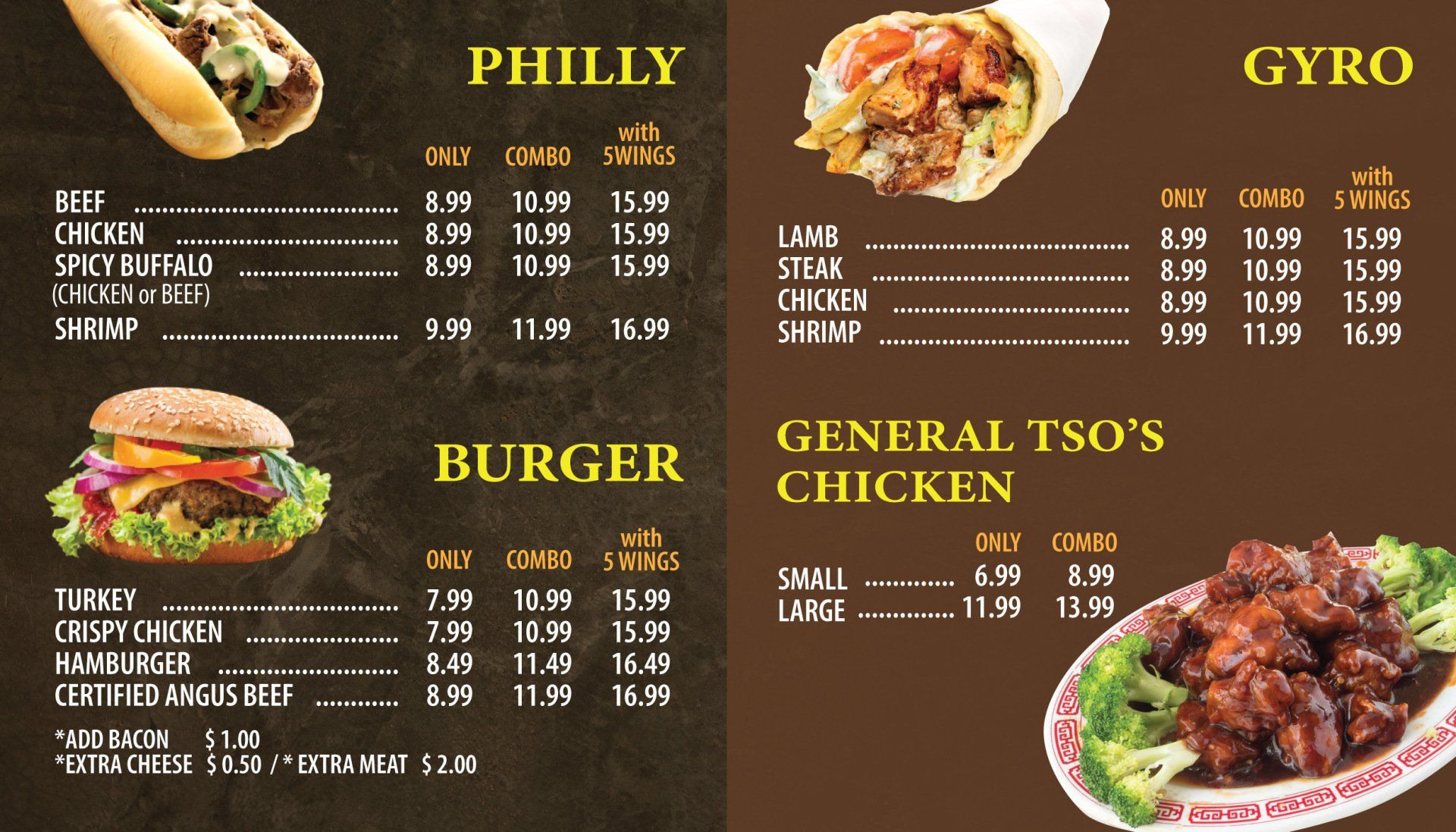 MENU Wing Fi Lawrenceville ga