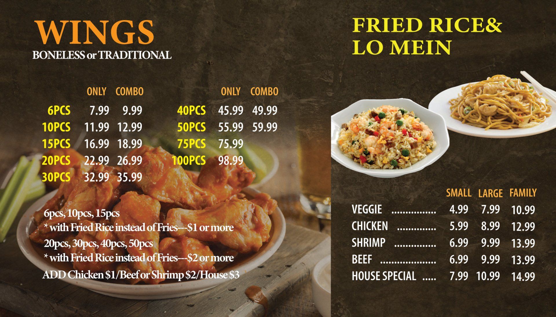 MENU Wing Fi Lawrenceville ga