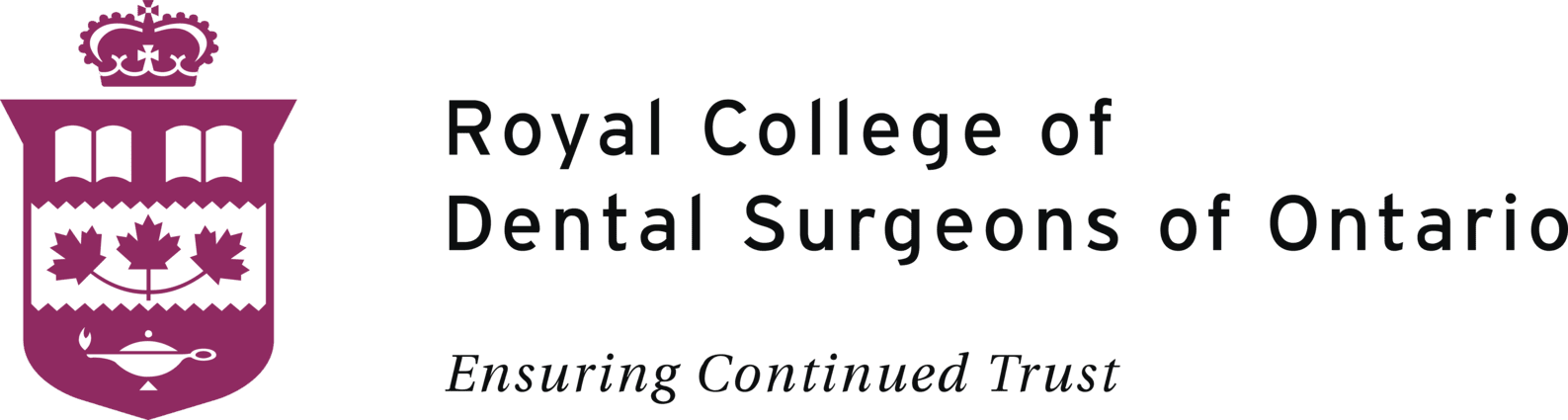 The logo for royal college of dental surgeons of ontario