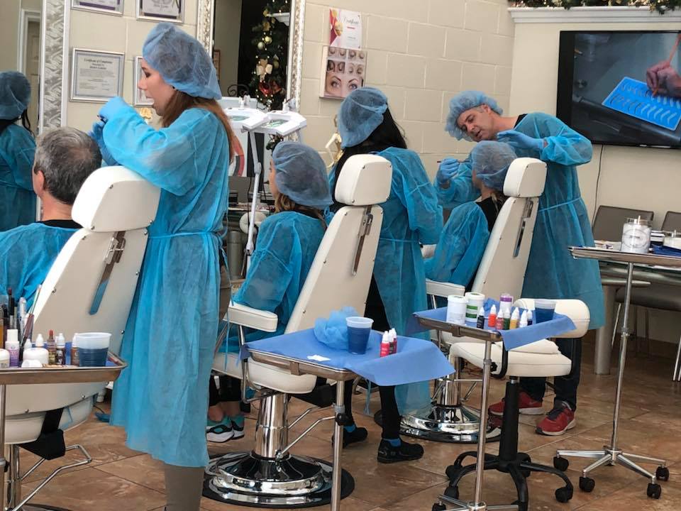 Exquisite permanent makeup