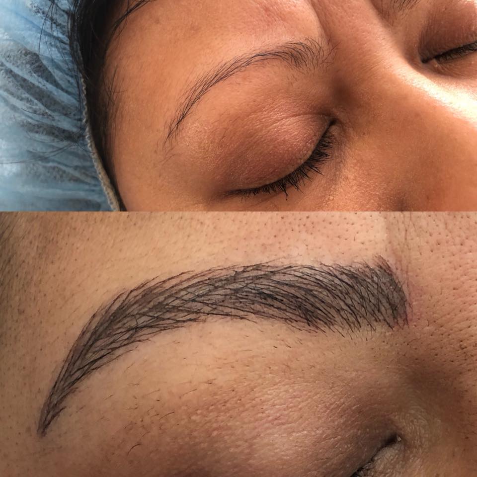 Exquisite permanent makeup