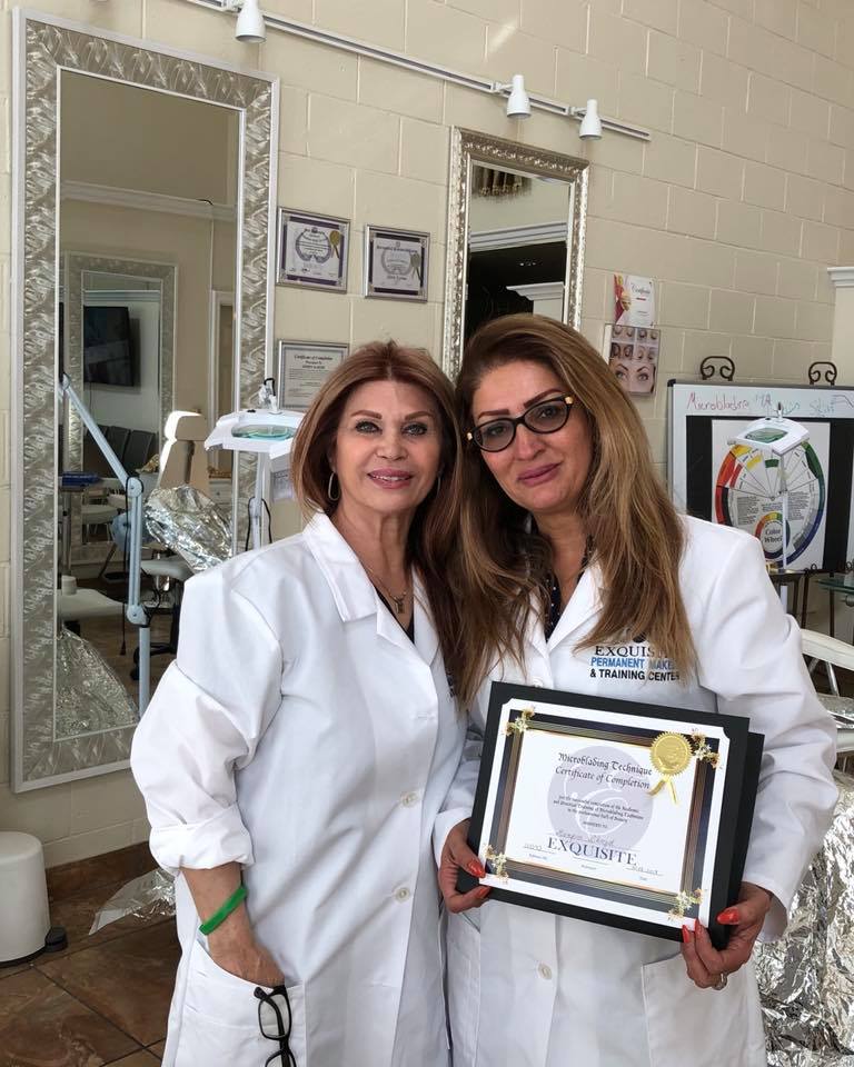 Exquisite permanent makeup