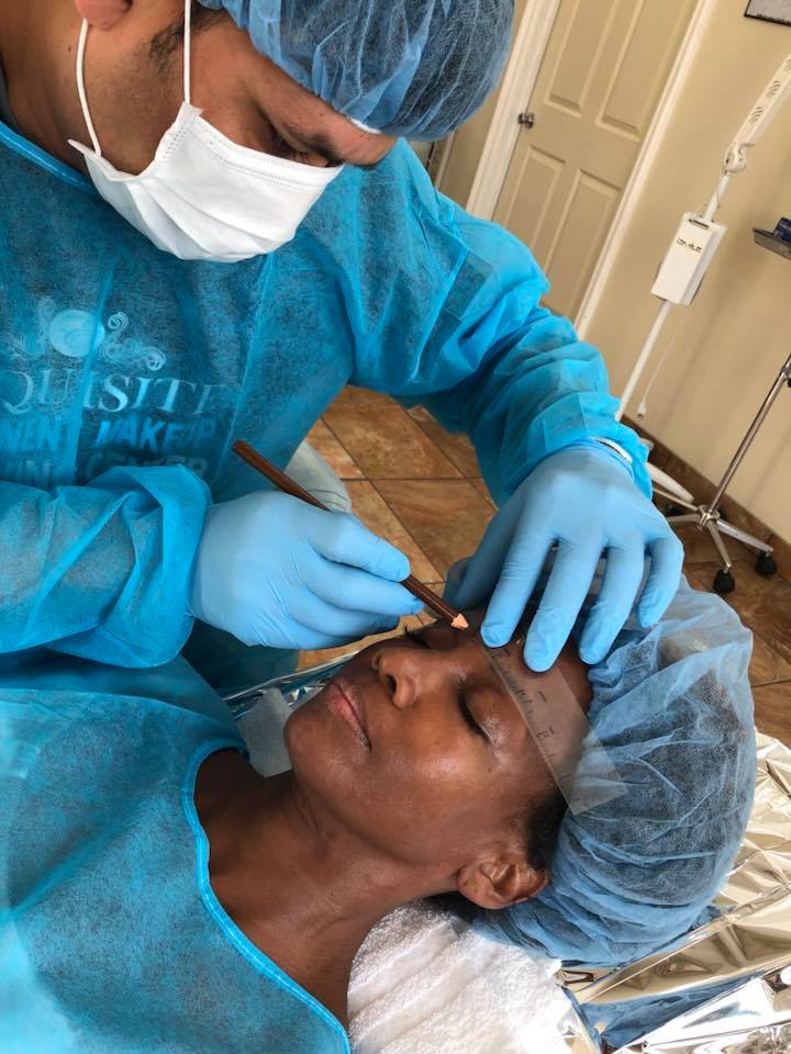 Exquisite permanent makeup