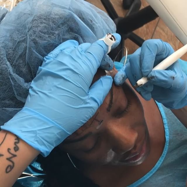 Exquisite permanent makeup