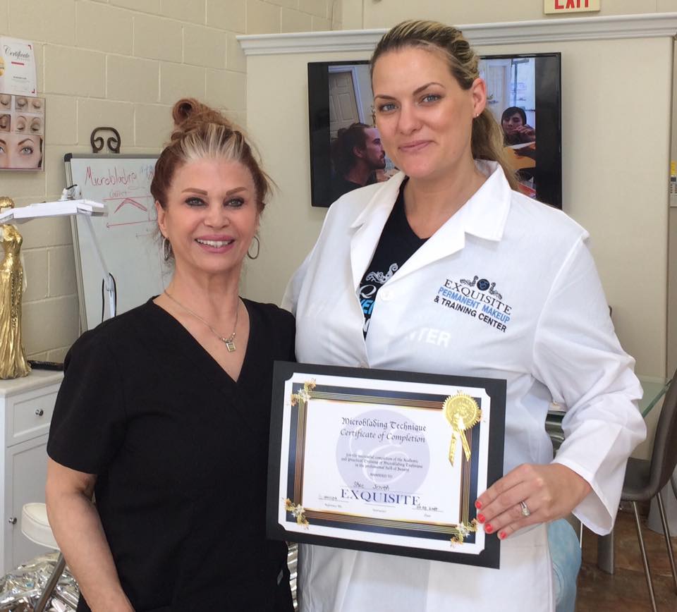 Exquisite permanent makeup