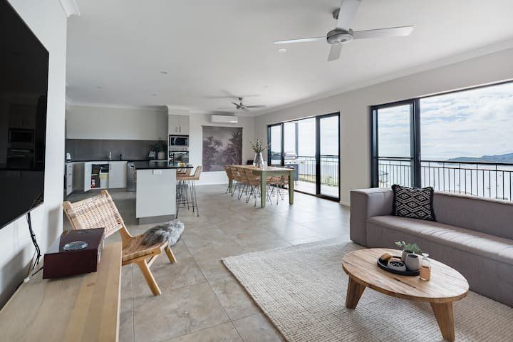Clean Living Room AirBnB — Cleaning Services in Airlie Beach, QLD