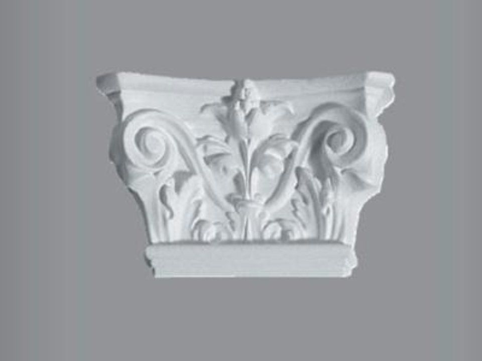 finitura decorativa per colonna in polistirolo