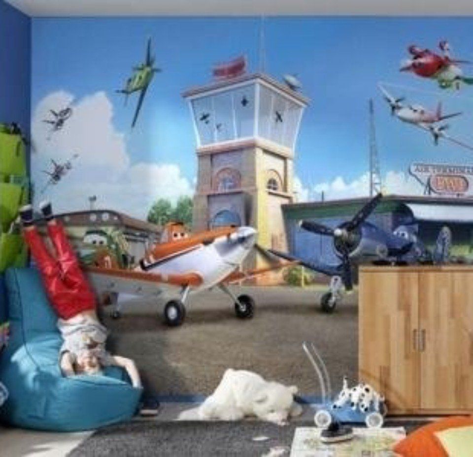 carta da parati per cameretta di un bambino