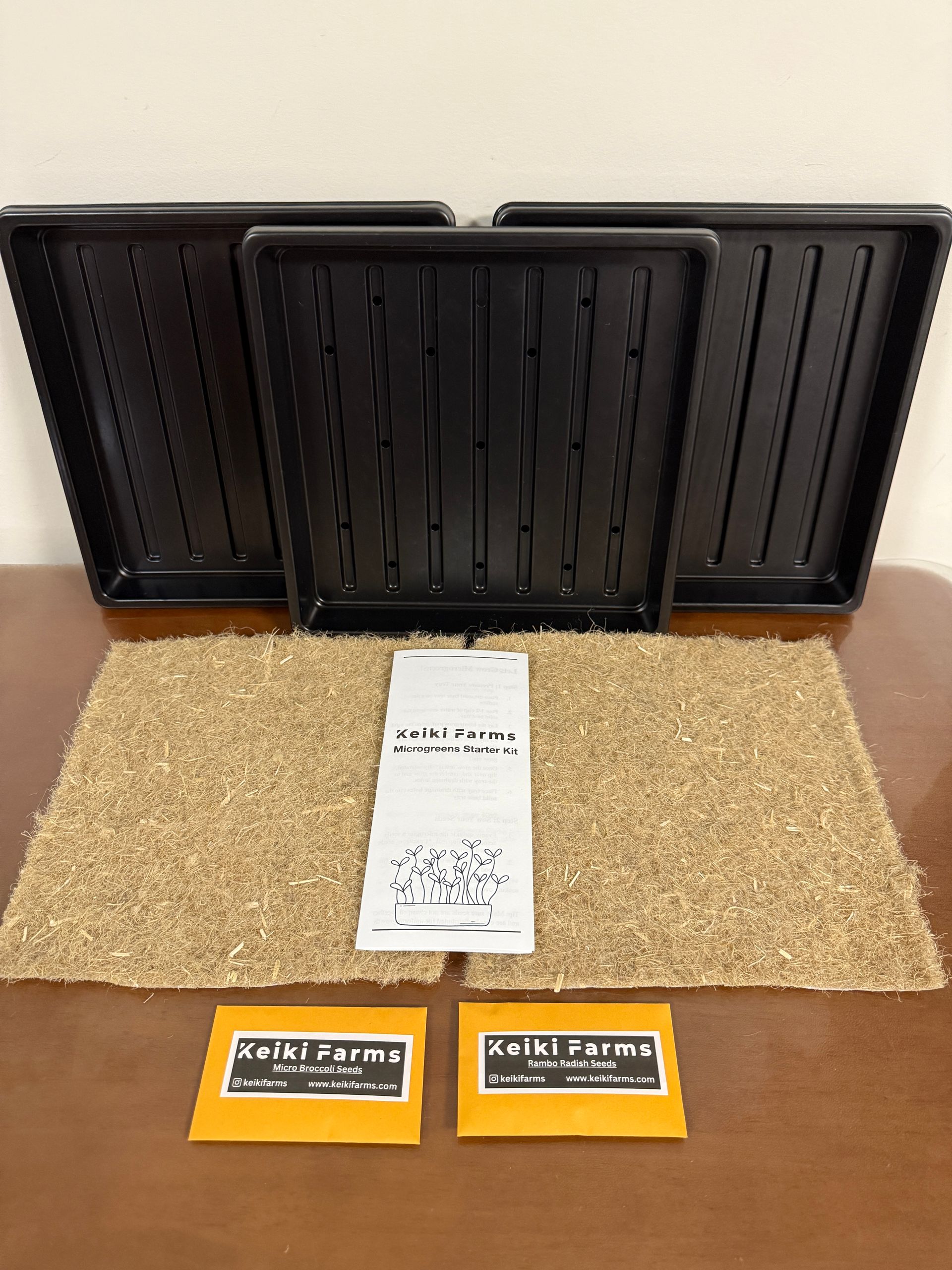 Microgreens Starter Kit - Everything You Need to Grow Fresh Microgreens at Home