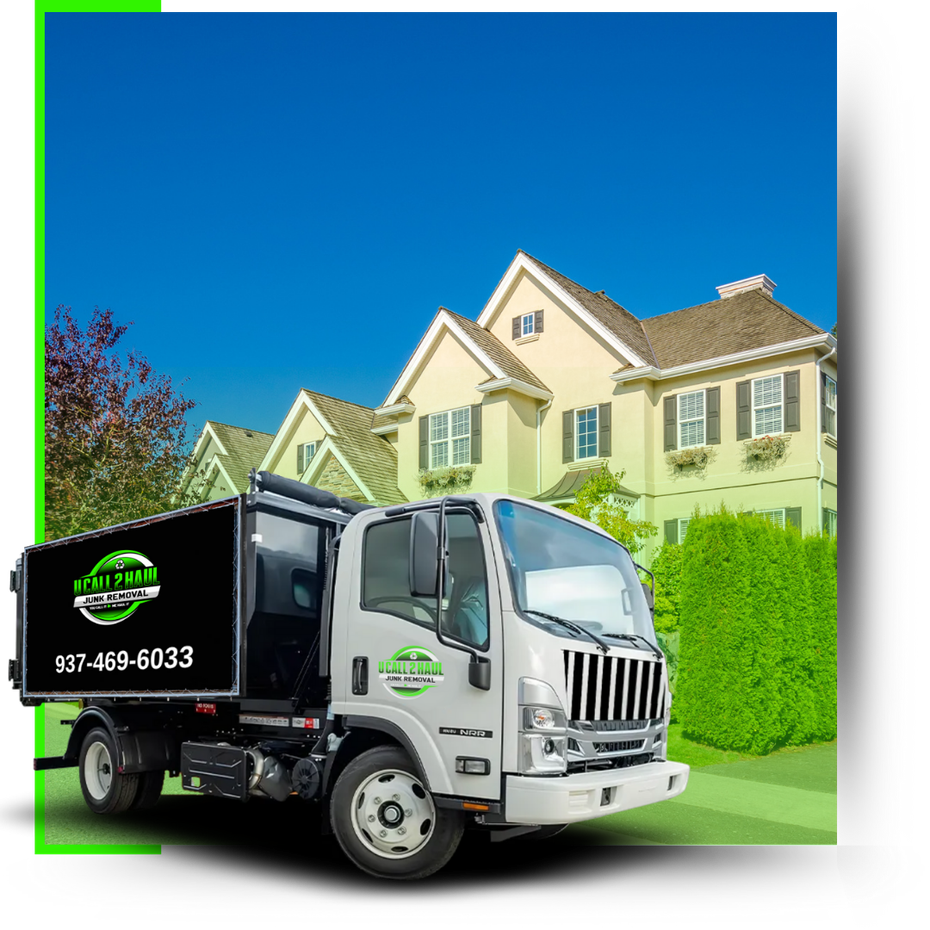 U Call 2 Haul Dumpster Truck