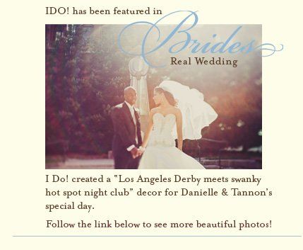 A bride and groom are featured in brides real wedding