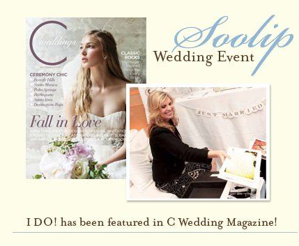 A woman is playing a piano in a wedding magazine