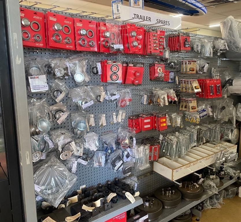 A Store Filled With Lots Of Different Types Of Parts — Posties Caravans Boats Small Engines Inverell In Armidale, NSW