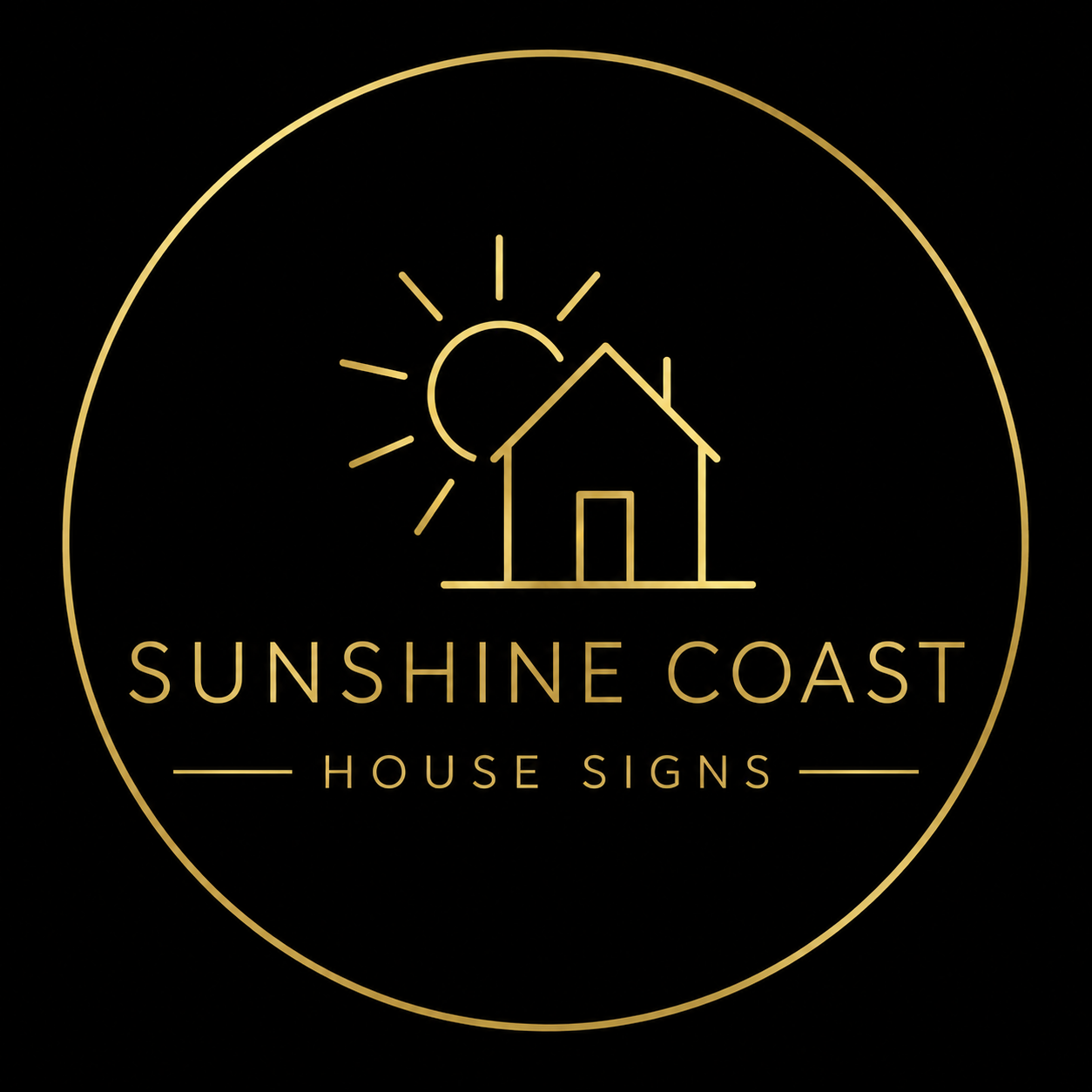 Sunshine Coast House Signs