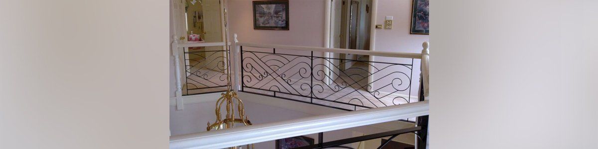 callan wrought iron and steel fabrication corridor of the house