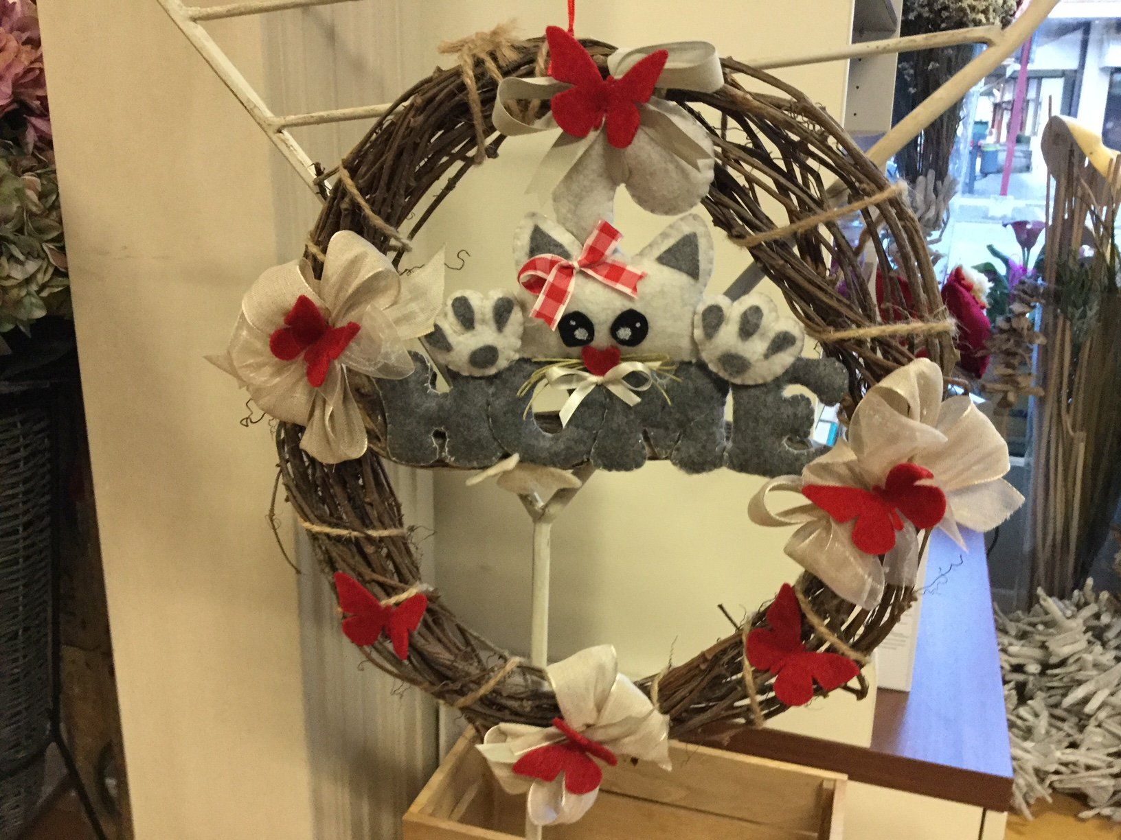 ghirlanda fatta a mano