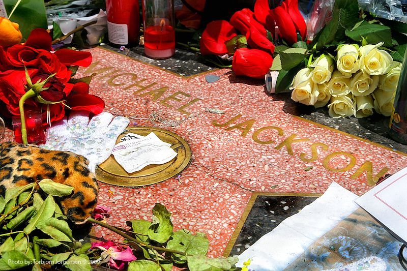 Michael Jackson Hollywood Star