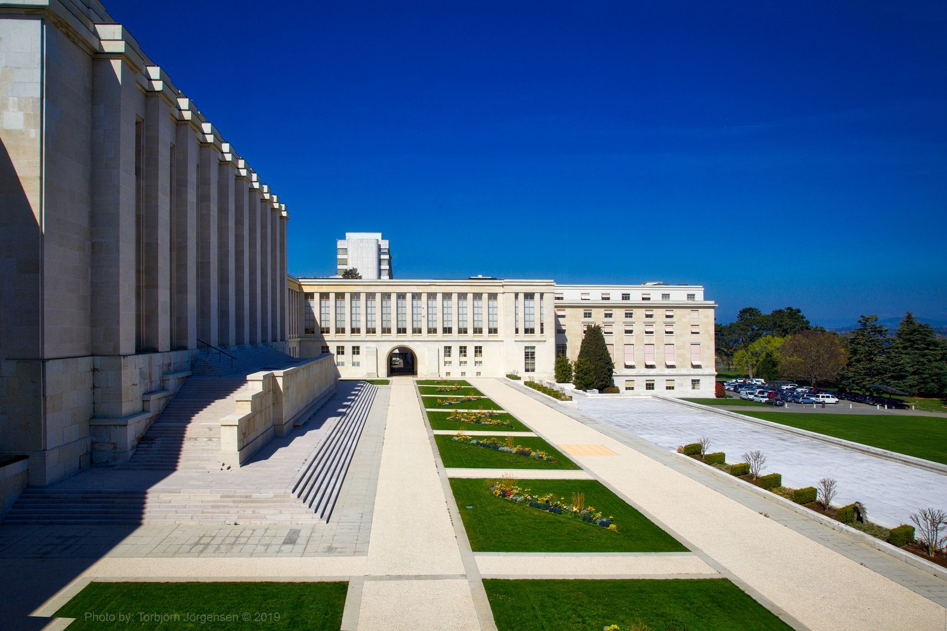 The Palais des Nations, United Nations, Geneva