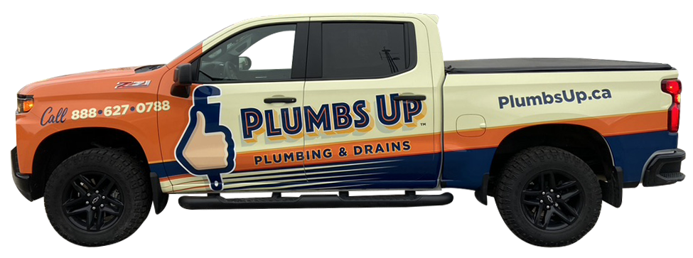 Plumbs Up Plumbing & Drains Plumbing truck