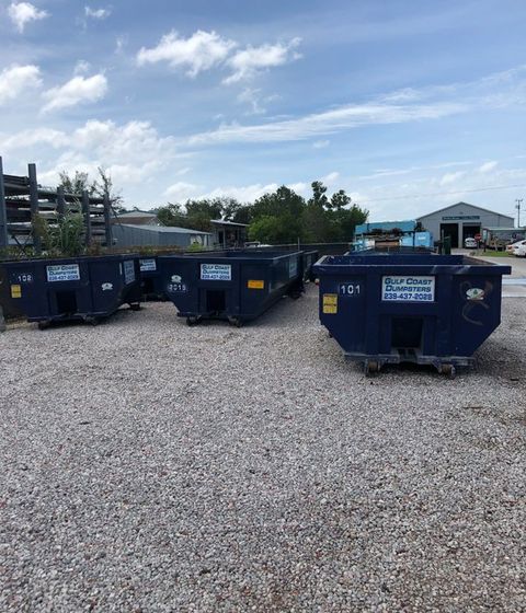 Why Choose Us | Gulf Coast Dumpster Services - Naples, FL