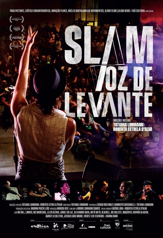 A poster for a movie called slam voz de levante